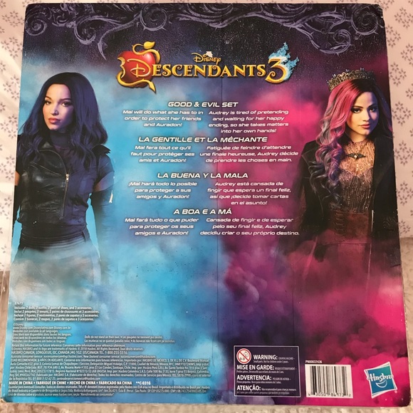 disney descendants good and evil set